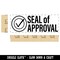 Seal of Approval Check Mark Checkmark Self-Inking Rubber Stamp Ink Stamper for Business Office